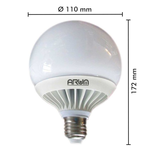 Necklet Speel Speeltoestellen Globe LED bulb E27 20W G110 4000K