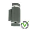 [REFURBISHED PRODUCT] TORRE Anthracite rounded outdoor wall light IP54 - Very good condition