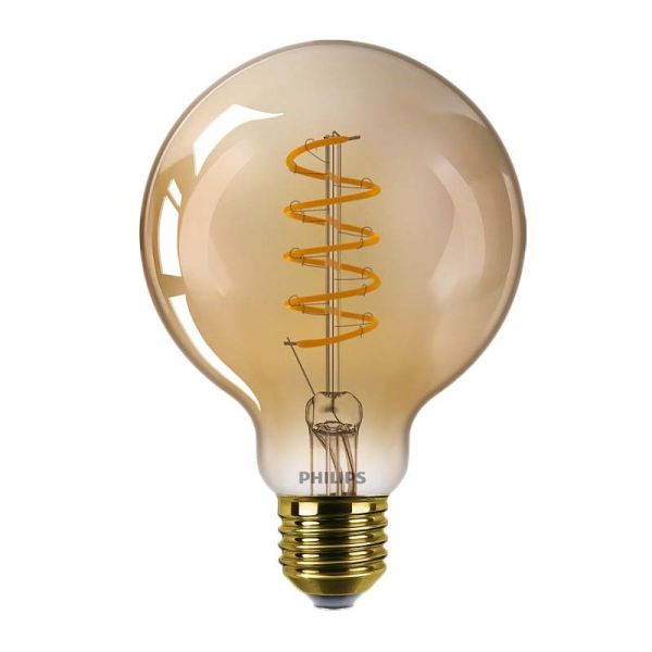 LED bulb E27 G93 filament 4W Amber Dimmable