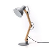 Retro Desk Lamp with Adjustable Arm E27 Gray