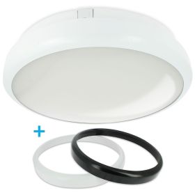 Large Porthole or Ceiling Light KARA LED Outdoor IP65 Round 27W Eq 200Watts