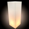 [REFURBISHED PRODUCT] Lighted Rectangle Column H80 cm Outdoor Sector E27 Base - Very good condition