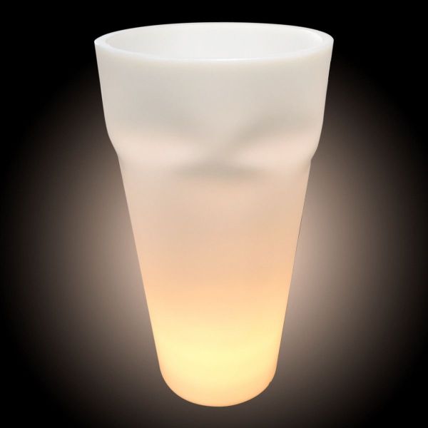 [REFURBISHED PRODUCT] Illuminated Crumpled Vase H74 cm Outdoor Sector E27 base - Very good condition