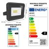 Lot of 10 LED floodlights 10W IP65 outdoor