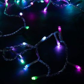Guirlande Flickers 24 LED Multicolore 3,5 Mètres sur piles