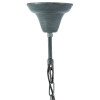 Suspension Chandelier with 4 Heads Anthracite Gray E14