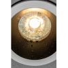 ELVA Supporto Spot LED Rotondo Bianco Fisso Impermeabile IP54
