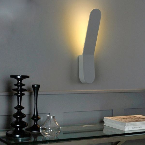 LED-Wandleuchte für Schlafzimmer Modell SILK Warm White 420Lm