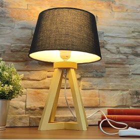 HOD wooden table lamp E27 37cm