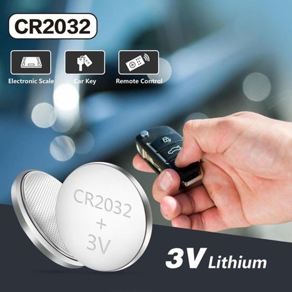 Pack of 5 Lihtium CR2032 3V batteries