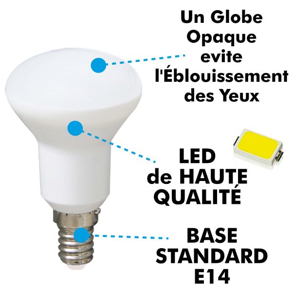 Ampoule LED E14 R50 5W 400Lm Eq 50W
