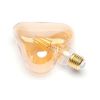 LED-Lampe E27 HEART (Herz) Amber Deco Filament 4W 1800K