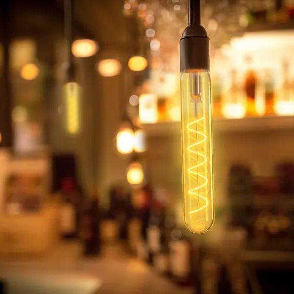 Lampe LED à piles en forme d'ampoule - Deco lumiere Couleur