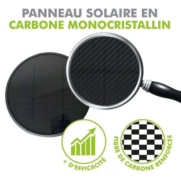 [REFURBISHED PRODUCT] Solar Bollard BENIDORM Equi. 60W Presence Detector 3 Modes - Very good condition