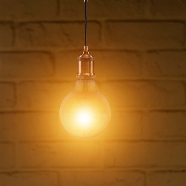 Ampoule vintage LED 4W Ambrée G95