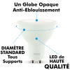 Set di 10 lampadine LED spot dimmerabili GU10 7W eq. 60W