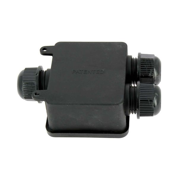 3-Way Waterproof Interconnection Box with IP68 automatic connector