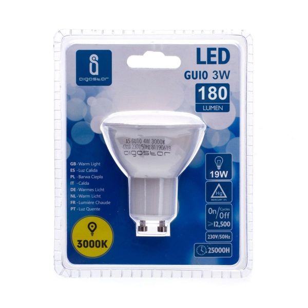Lampadina LED GU10 3W Eq 20W