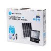 100W LED Solar Projector with its Solar Panel and Remote Control