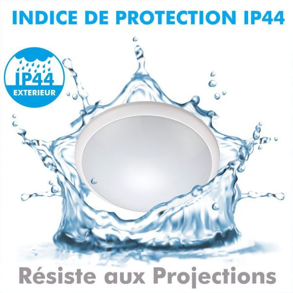 Porthole Ceiling Light E27 waterproof IP44 KENT D30cm