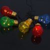 Guirnalda decorativa 5 bombillas de colores con pilas