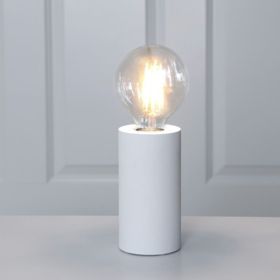 Lampe TUB 15cm Weiß