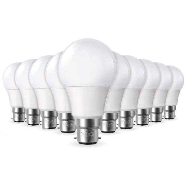Set di 10 lampadine LED B22 11W Eq 75W