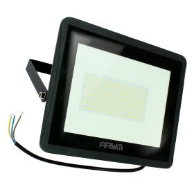 LED floodlight ATRIA 100W BLACK Eq 800W IP66 outdoor