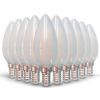 Lot of 10 LED Bulbs E14 opaque 4W eq 40W 470lm