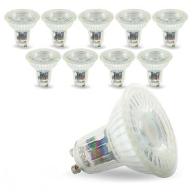 Lot of 10 GU10 Bulbs 5W 420 Lm Equi. 50W