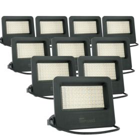 Los mit 10 LED-Flutlichtern für den Außenbereich 50 W Starke Helligkeit STARK P65