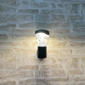 Outdoor wall light 10W LED NABIRAT Black Warm white