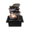 ROCKFLOW indoor LED table fountain