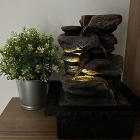 ROCKFLOW indoor LED table fountain