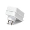 French electrical adapter 1 socket (with switch) 16A White
