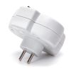 French electrical adapter 3 sockets (with switch) 16A White