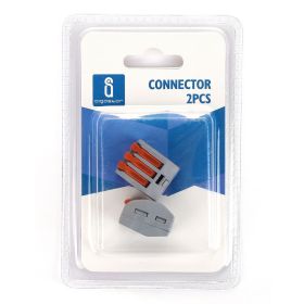 Set of 2 simple quick connectors