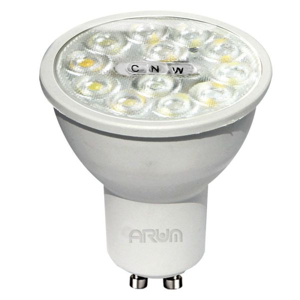 LED spotlight GU10 6W Eq 60Watts CCT Warm white Natural white Cold white