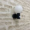 LED wall light Motion detection IP65 15W Eq 100W MALAGA