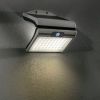 White Solar Wall Light with IP44 twilight detector