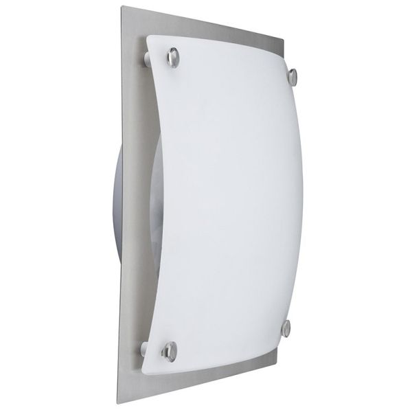 Lámpara de pared Buttino Satin white steel 300x300