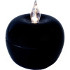 LED candle APPLE Black