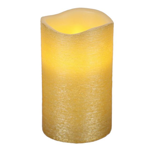 LED candle LINDA Golden