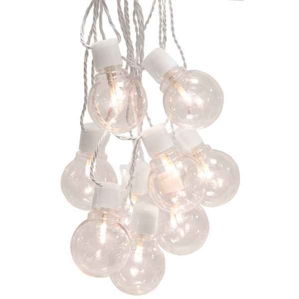 Garland bulb white warm white cable