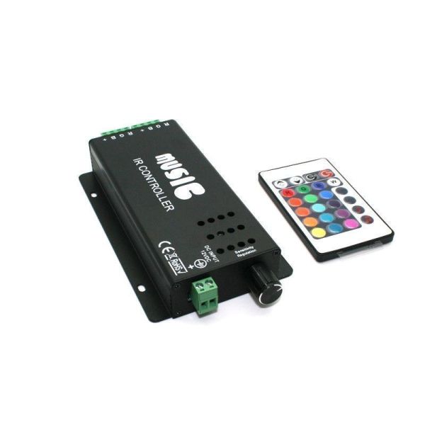 Controlador LED RGB de música