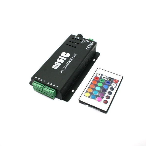 Controlador LED RGB de música