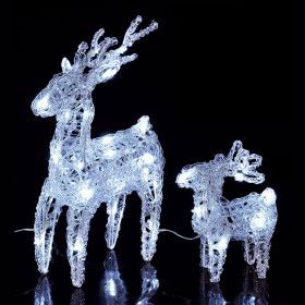 2 reindeer light