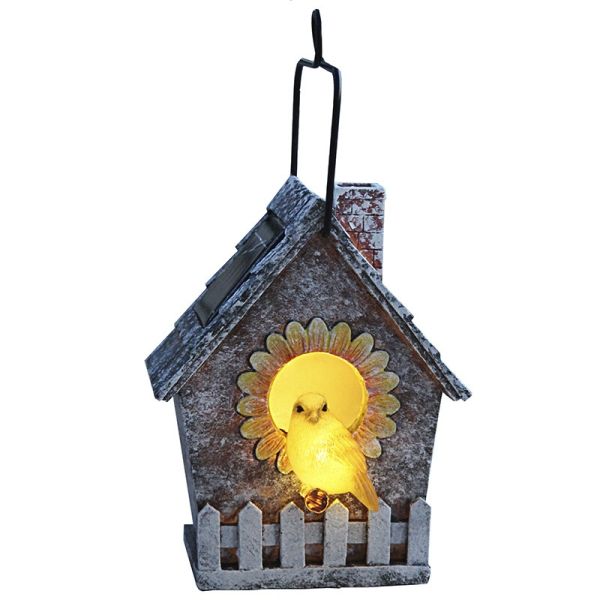 Déco solaire Bird House