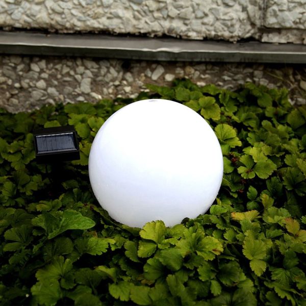 Globo solar 20cm blanco