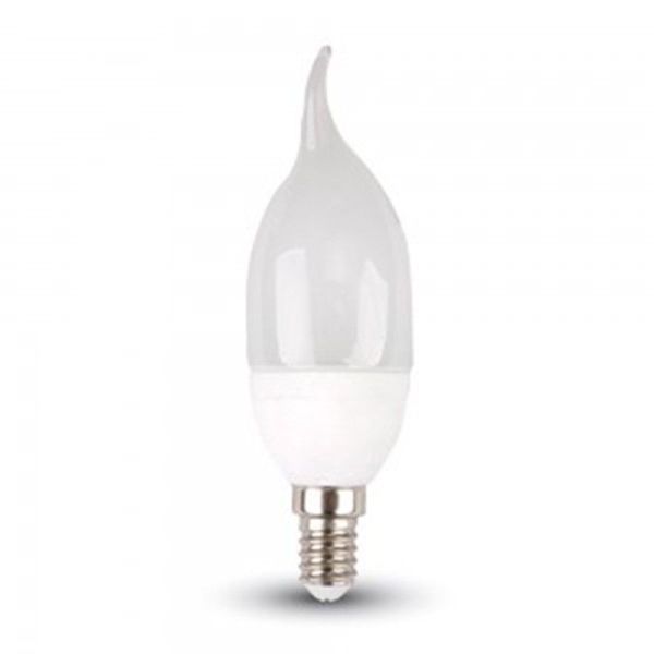 Ampoule led Flamme  E14  6W Blanc chaud